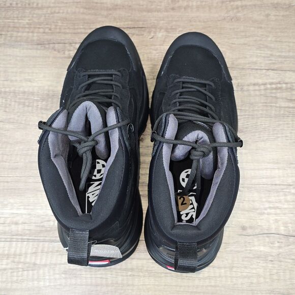 Vans MTE Crestline Waterproof Men's Sz 12 Triple Black Hiking Boots (500264) NEW - Picture 5 of 9
